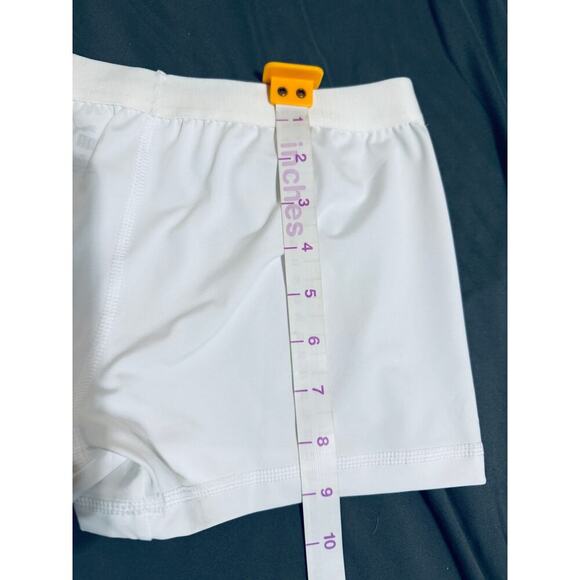 NWOT Puma Girl Kid Size XL White Shortie Shorts Dance Athletic Gymnastics - Picture 5 of 9